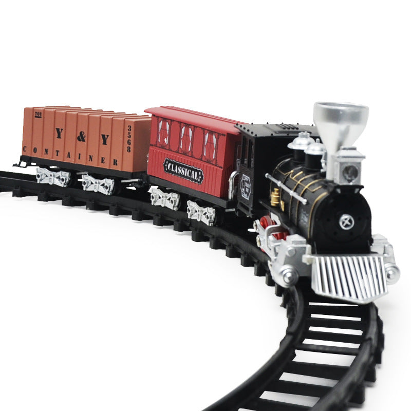 Light and sound track train