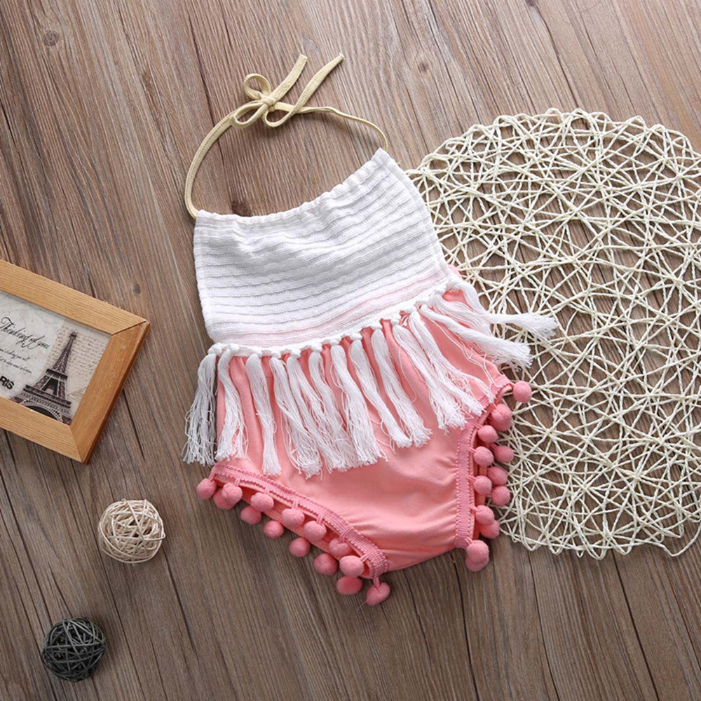 White embroidered lace tie
