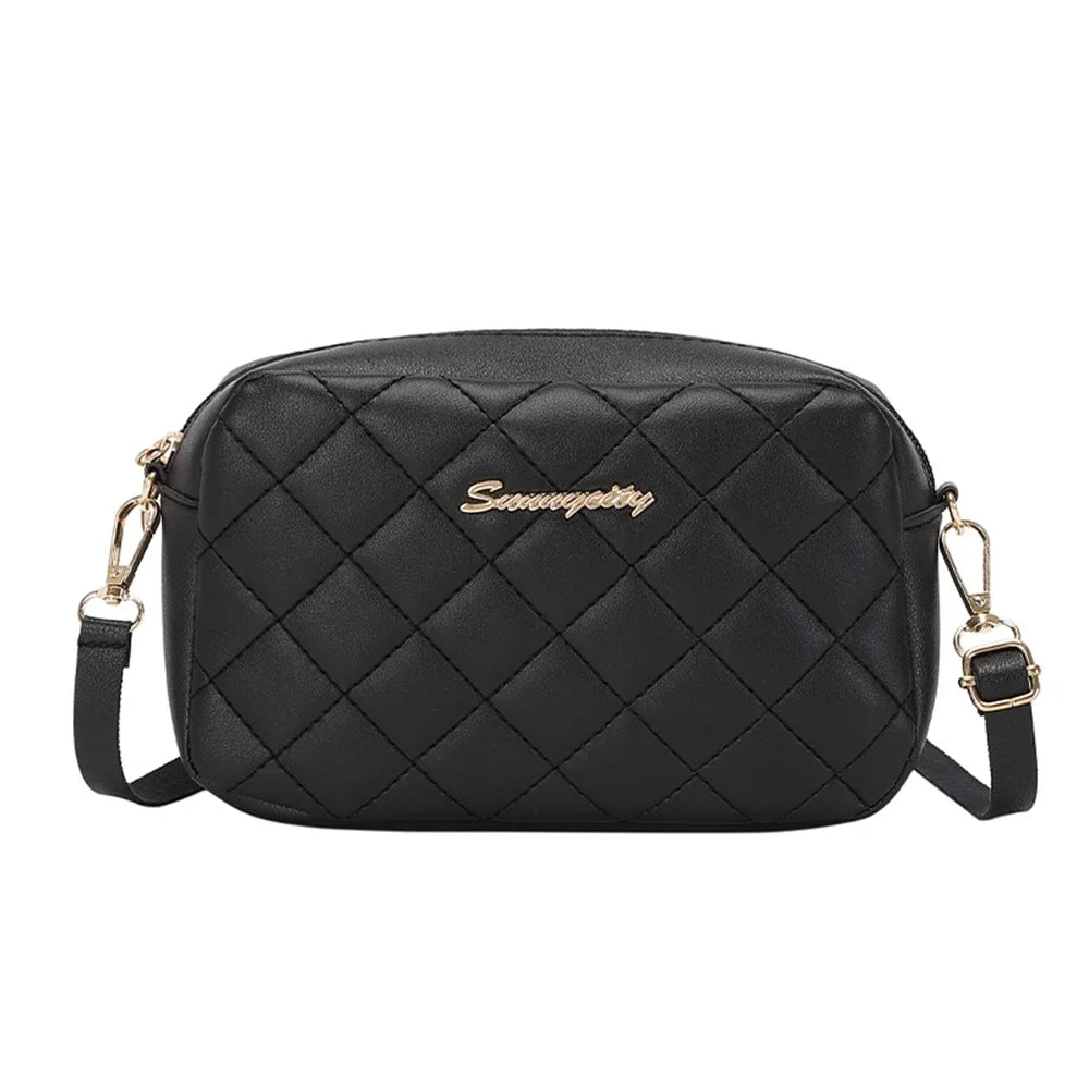 Tassel Crossbody Bag — Quilted Chain Shoulder Bag for Women