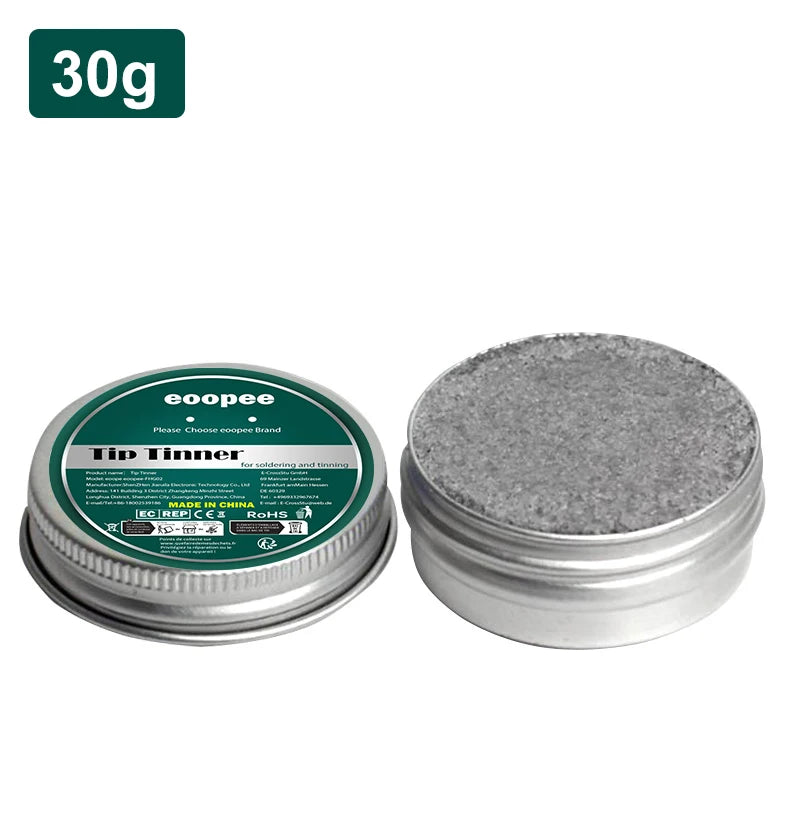 Soldering Iron Tip Refresher & Tinner (10g–30g)