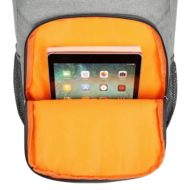 Insulated Picnic Backpack — Large Capacity Thermal Cooler Bag for Camping & Outdoor