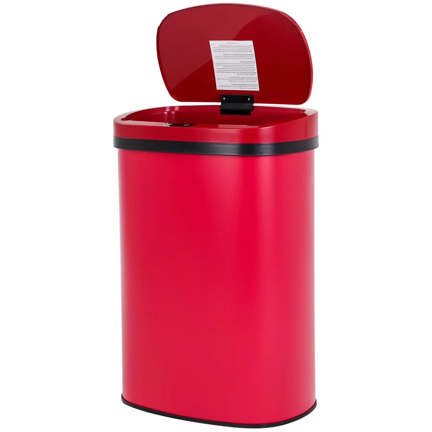 13 Gallon (50L) Trash Can Stainless Steel Motion Sensor Kitchen Garbage Can with Lid Fingerprint Proof Touch Free, Customized