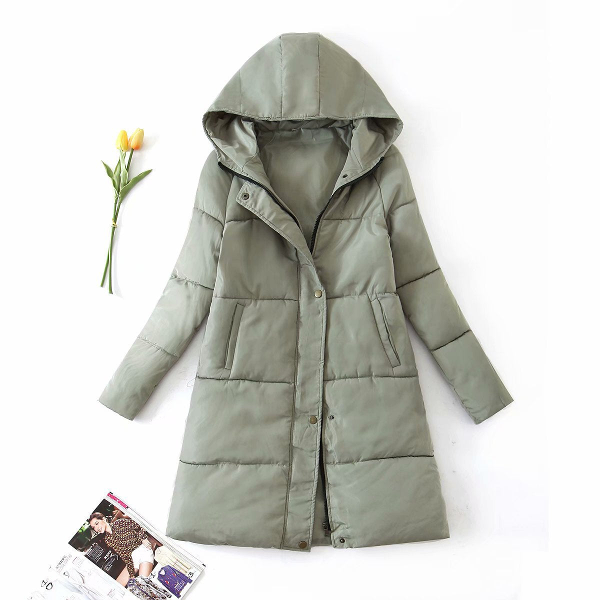 New Winter Hooded Thicker Plus Size