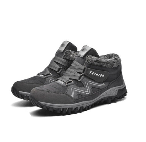 Cotton Shoes Winter Plus Velvet Thickening Outdoor Large Size Sports Running Shoes