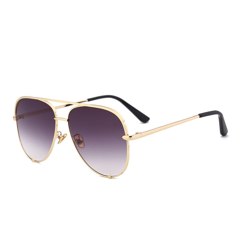 Personalized avant-garde aviator glasses