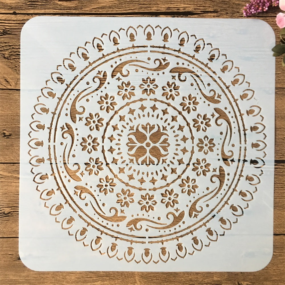 Mandala Furniture Tile Floor Wallpaper DIY Hand Account