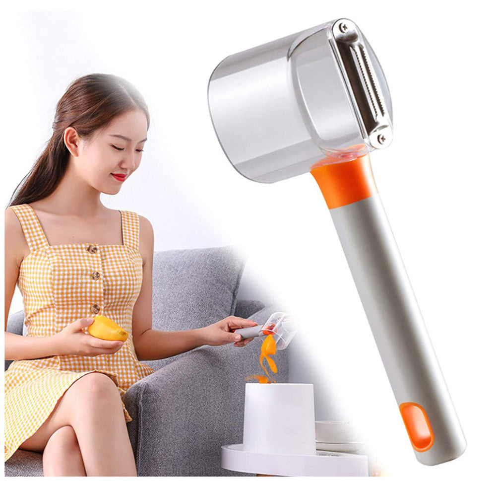 Peeling Knife With Storage Box For Fruits And Vegetables