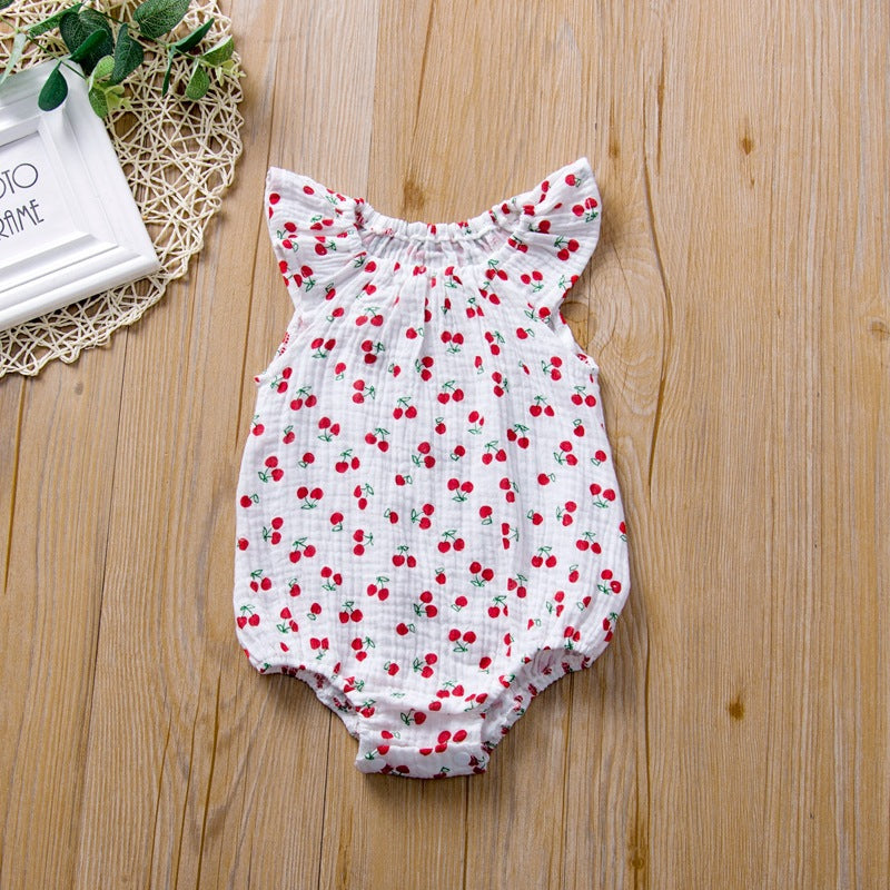 Flying Sleeves, Ass, Climbing Clothes, Children's Clothing, Infants