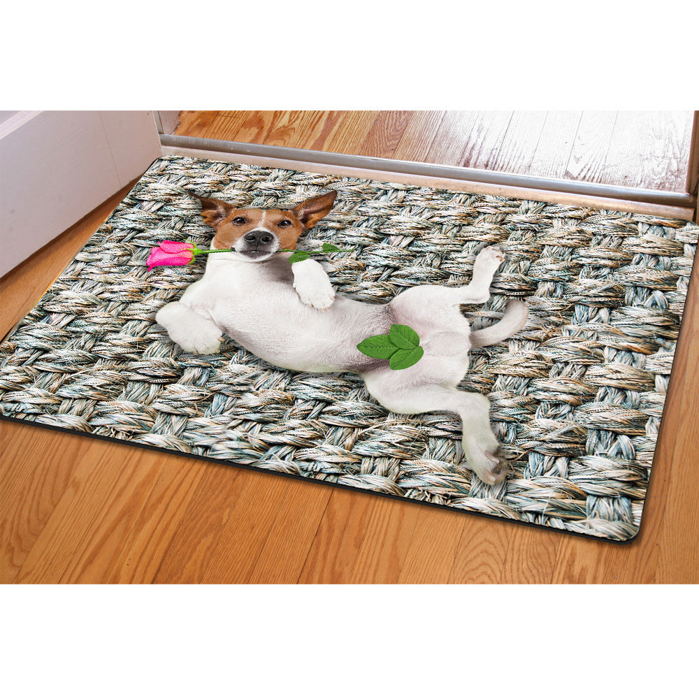 Food Printing Dining Door Mat Welcome Mat Cross-border Multi-purpose Table Mat