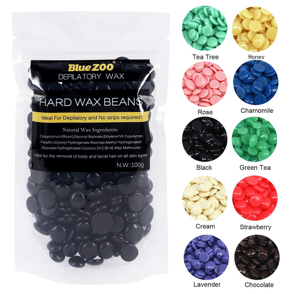 Dehairing Wax Beans without paper