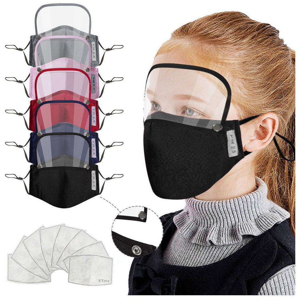 Eye protection remove the mask