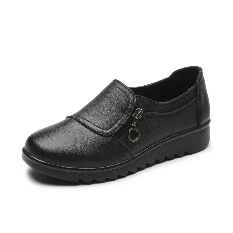 The spring and autumn new shoes in old mama shoes Wenzhou shoes shoes old flat shoes trade aliexpress