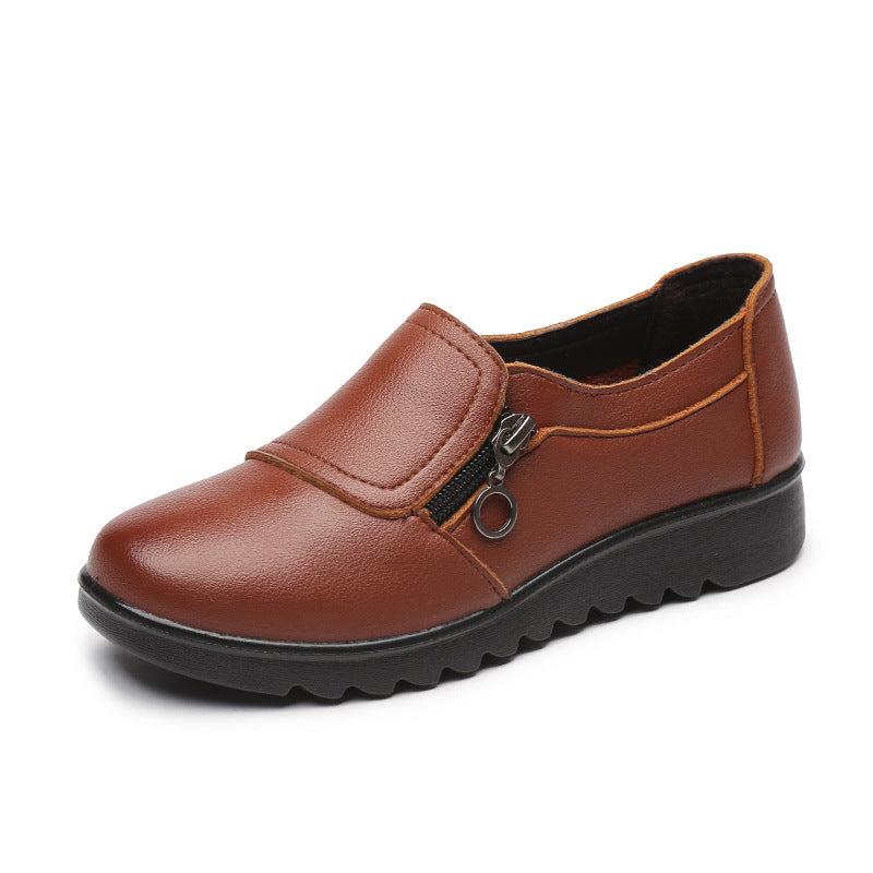 The spring and autumn new shoes in old mama shoes Wenzhou shoes shoes old flat shoes trade aliexpress