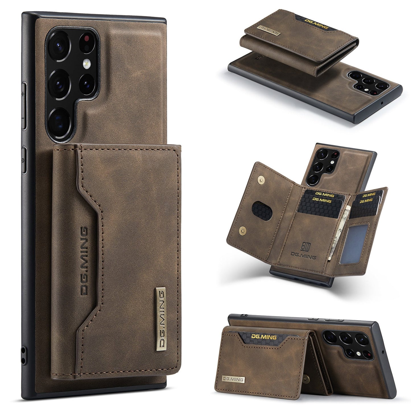 Magnetic Card Holder 2-in-1 Wireless Charging Case
