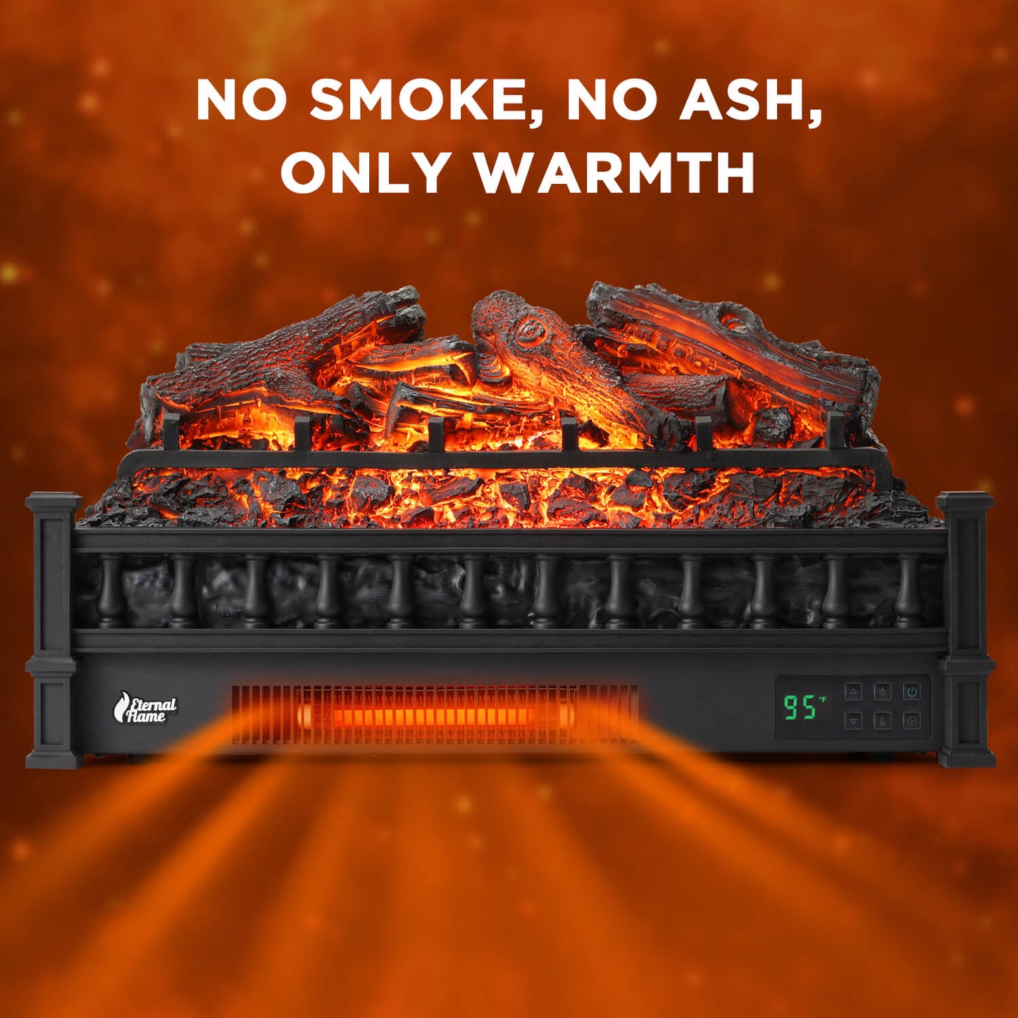 (Open Box) Eternal Flame EF26-LG Electric Fireplace Logs