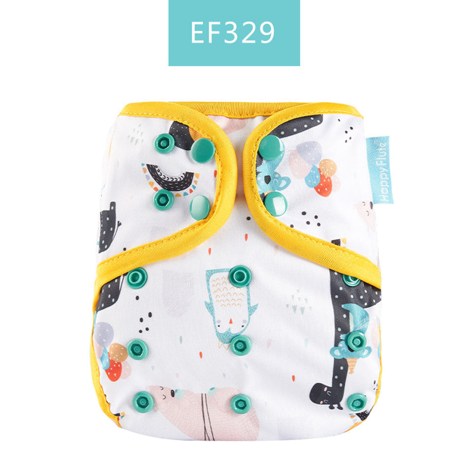 Printed Waterproof And Breathable Baby Cloth Pocket Cover