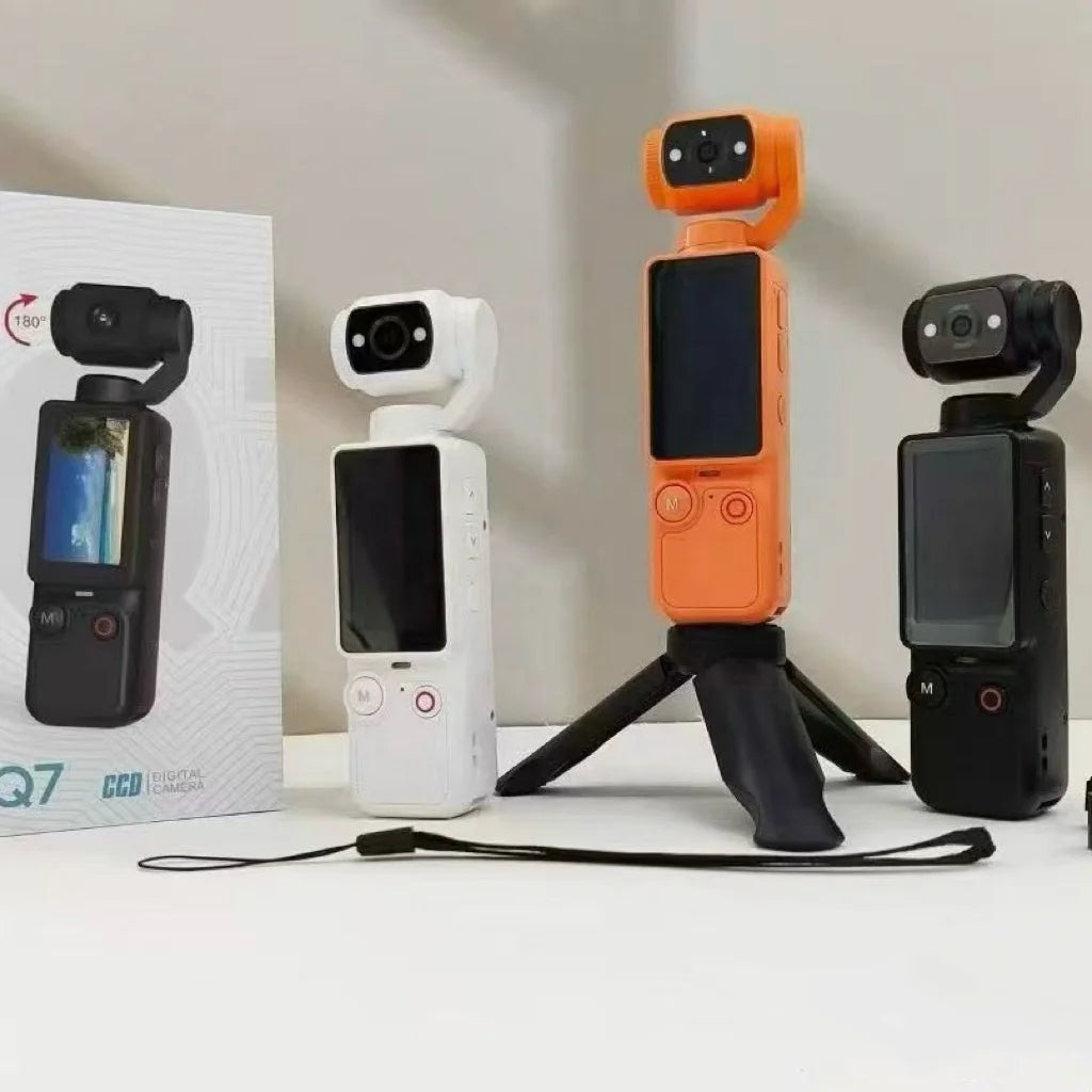 Wholesale 100W Pixel Handheld Digital Camera 1.9 Inch Screen 180° Rotatable Sports Camera 2000mAh Battery Photo Video Recorder