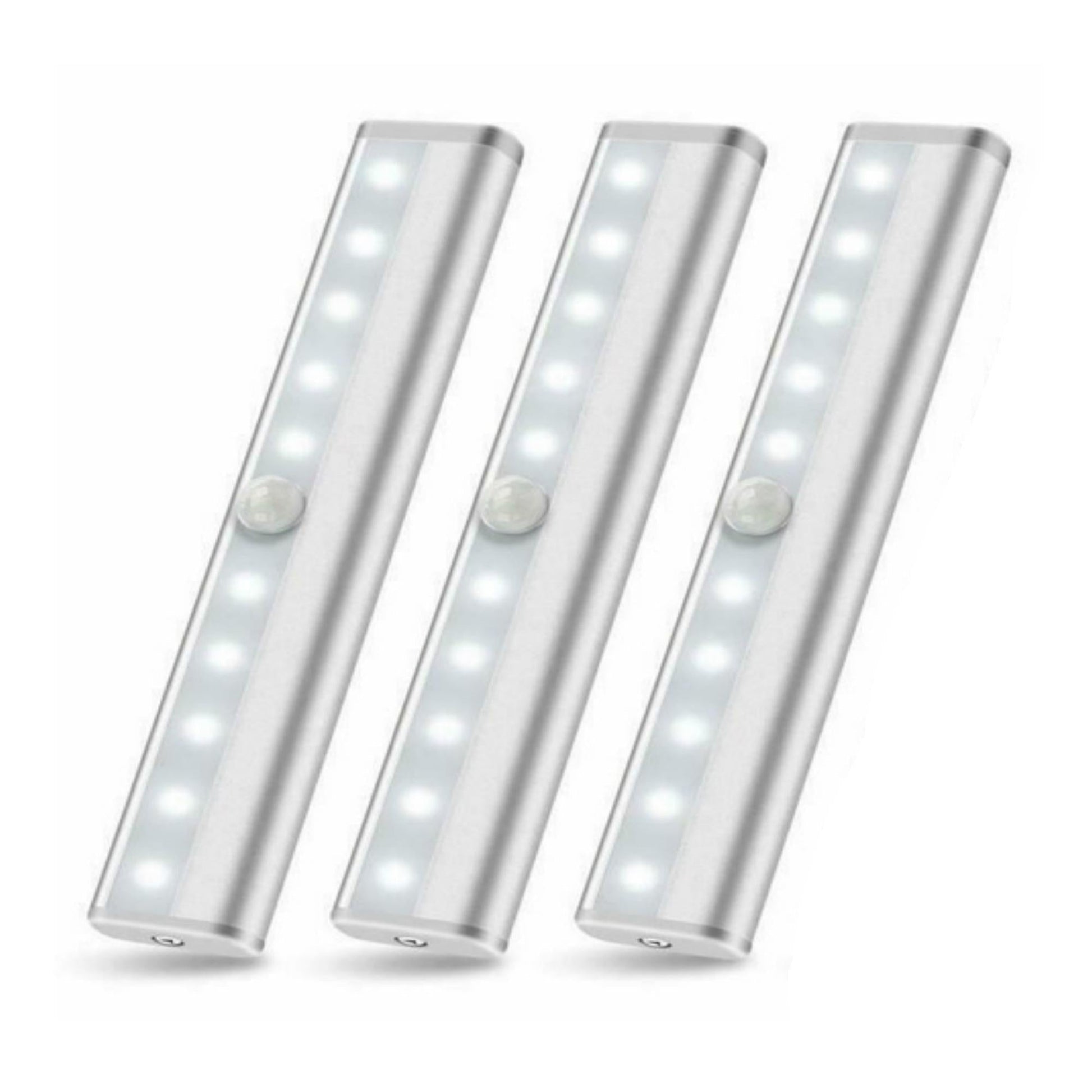 Motion Sensor Light Bar 3-Pack - Smart Home Accessory - On Time Bazaar