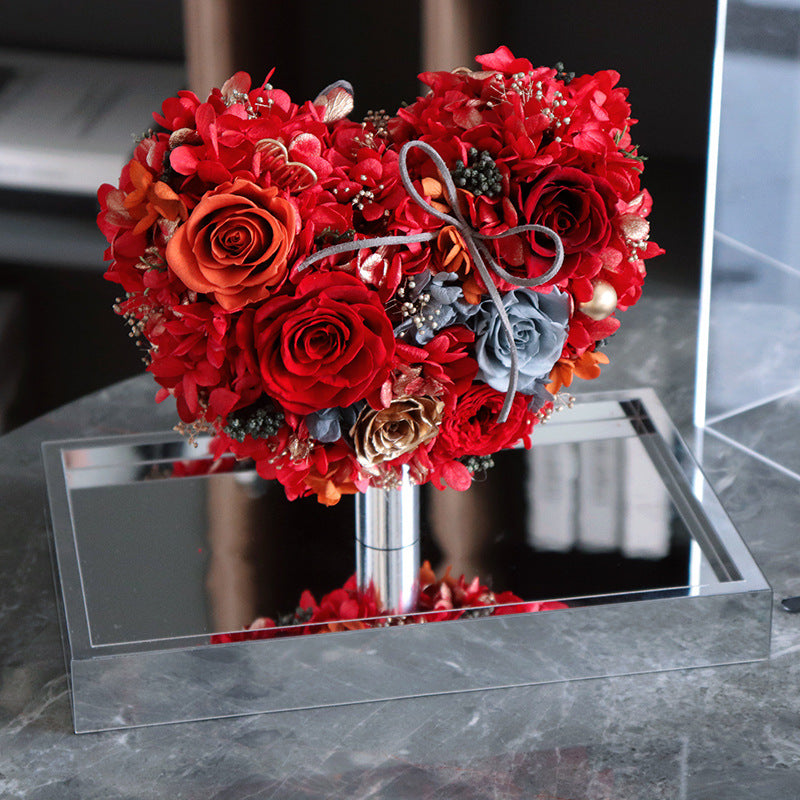 Fashion Simple Love Rose Decoration Gift Box