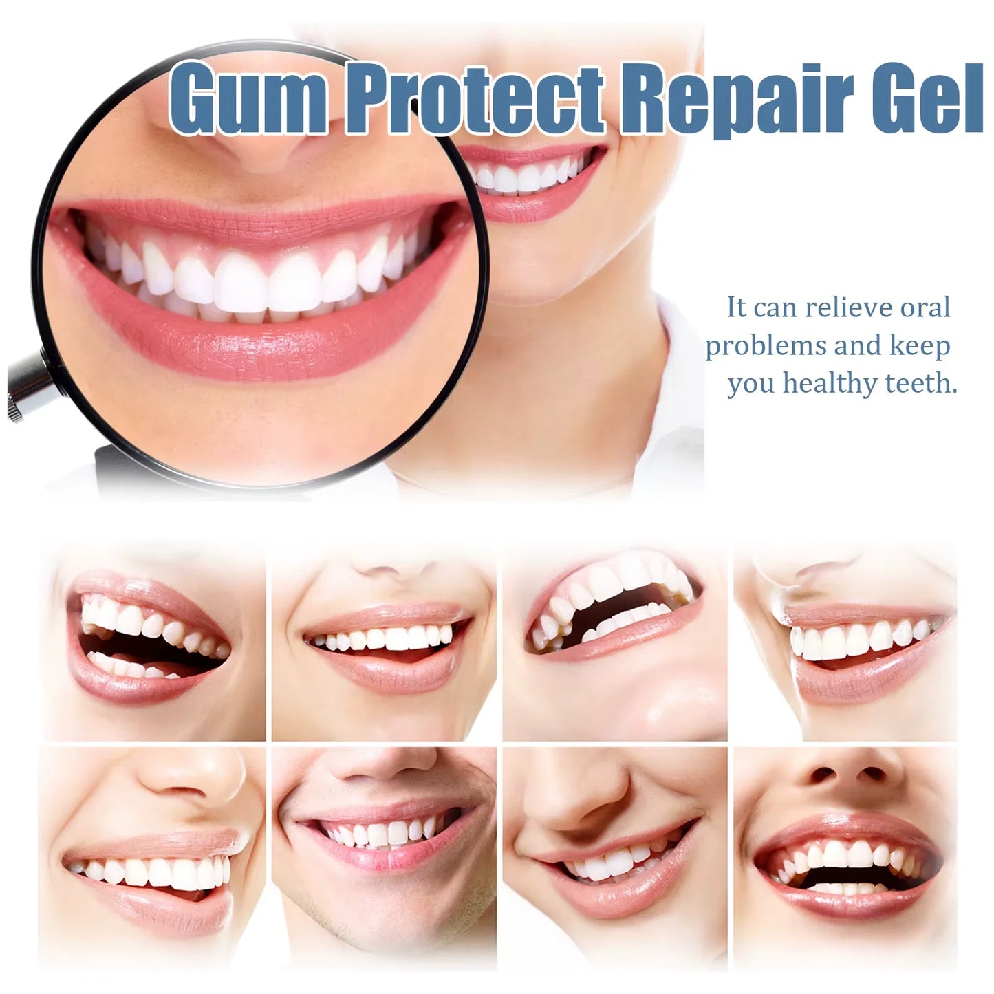 Fresh Breath & Teeth Cleaning Gel (3-Pack) — Gentle Daily Oral Care for a Brighter Smile