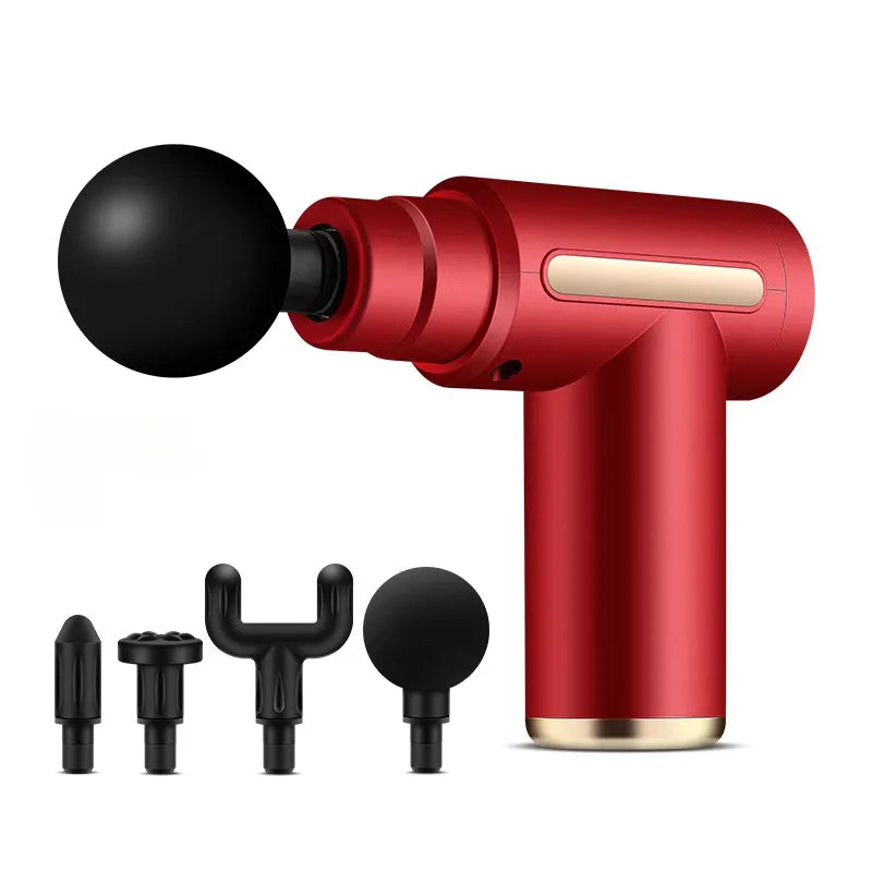 Portable Fascia Gun Massager — Electric Muscle Relaxation & Sports Recovery Tool