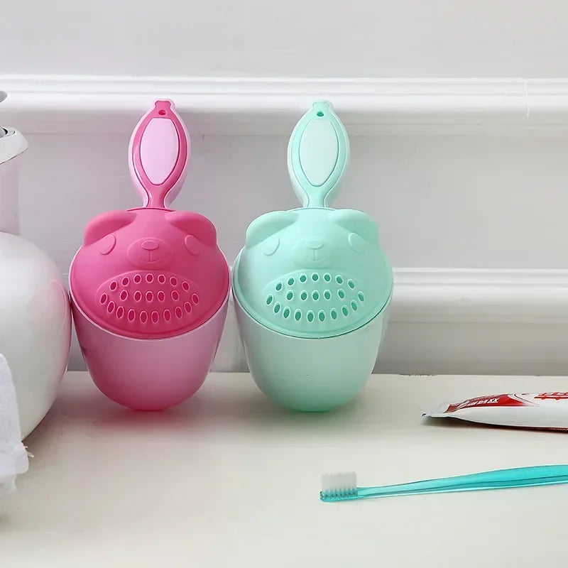 Baby Shampoo Rinse Cup — Eye-Protection Bath Tool for Kids