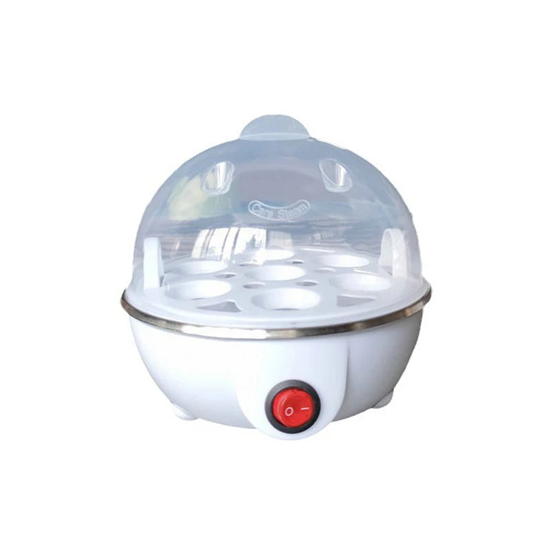 7-Egg Electric Egg Cooker — Auto Shut-Off for Boiled, Poached & Steamed Eggs