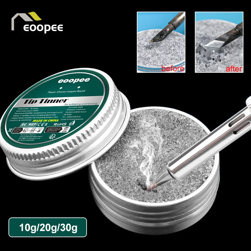 Soldering Iron Tip Refresher & Tinner (10g–30g)