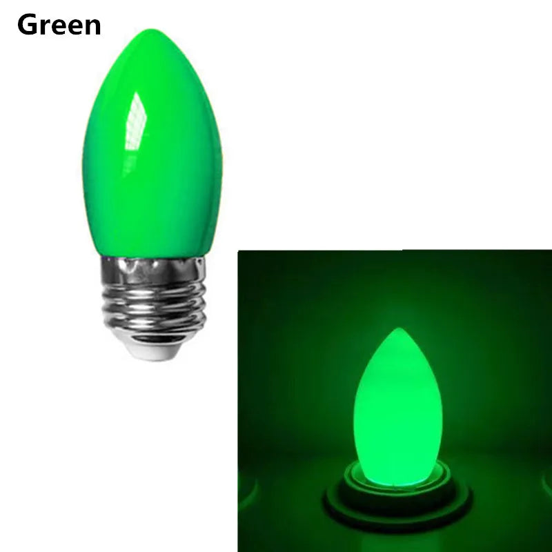 E27 Colorful LED Decorative Bulb (1W–5W)