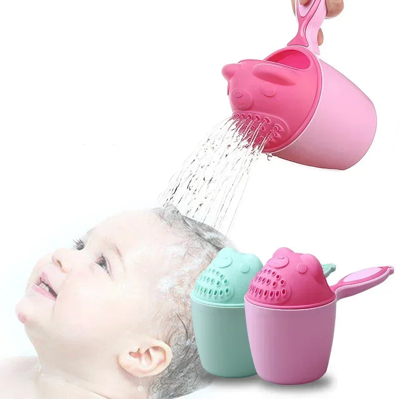 Baby Shampoo Rinse Cup — Eye-Protection Bath Tool for Kids