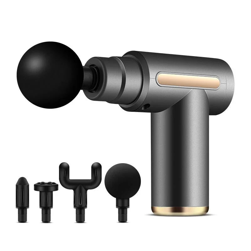 Portable Fascia Gun Massager — Electric Muscle Relaxation & Sports Recovery Tool