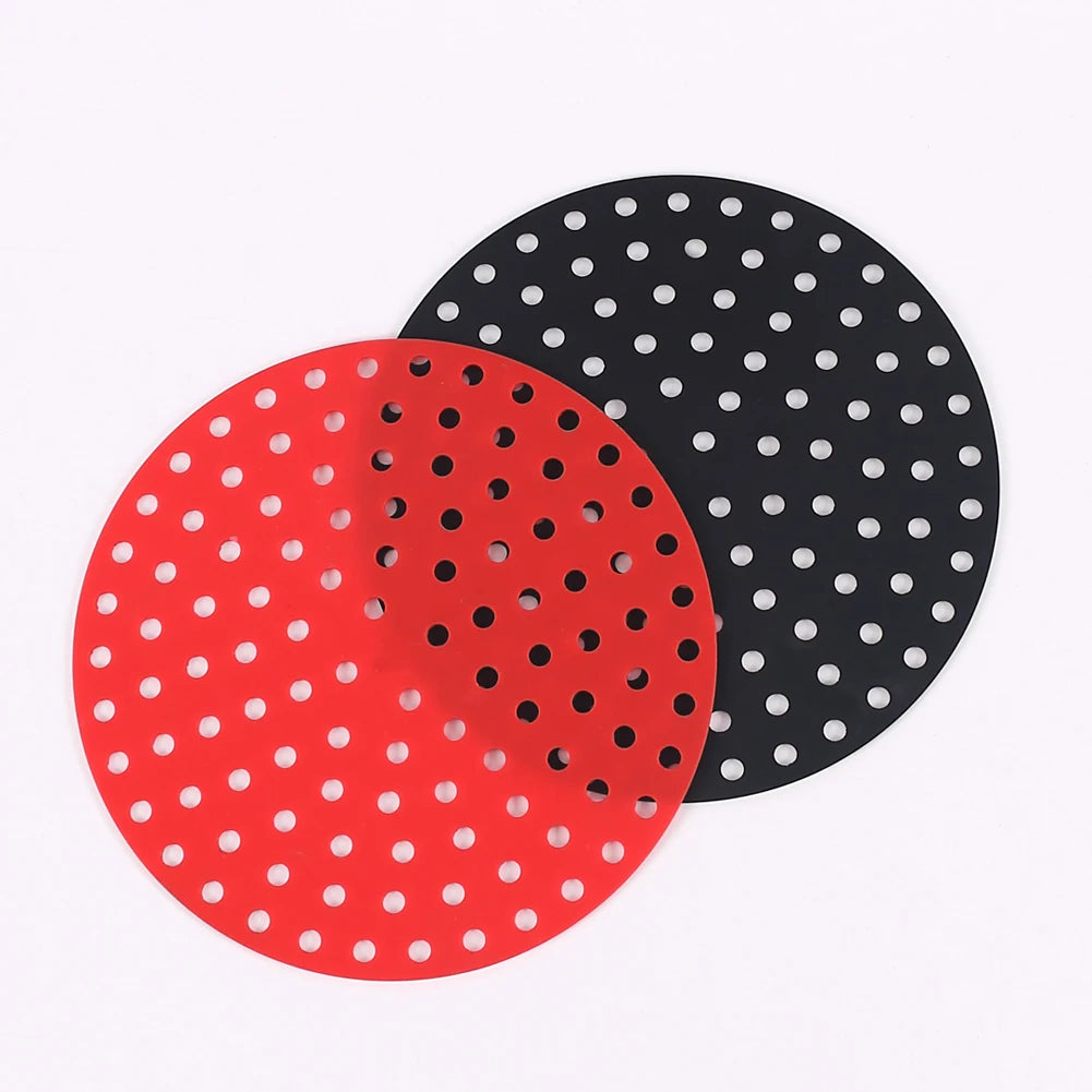 Reusable Silicone Air Fryer Liner — Non-Stick Baking Mat for Air Fryers