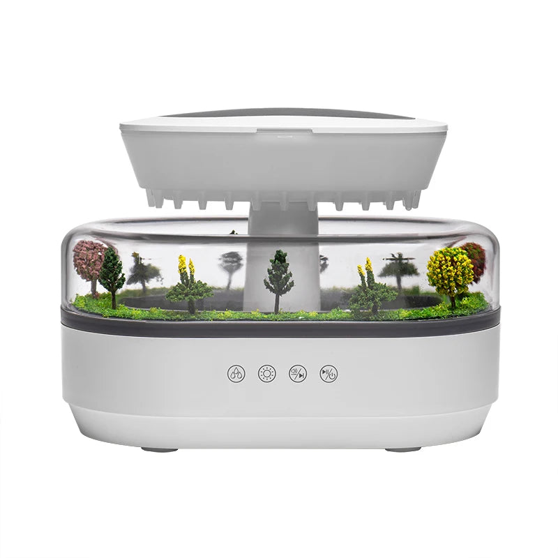 Rain Cloud Aroma Diffuser — Humidifier, Night Light & White Noise
