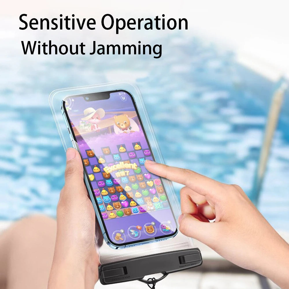 Waterproof Phone Pouch — Universal Underwater Case for iPhone & Android