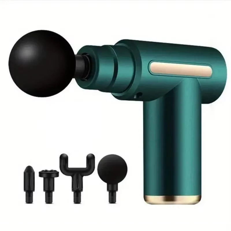 Portable Fascia Gun Massager — Electric Muscle Relaxation & Sports Recovery Tool