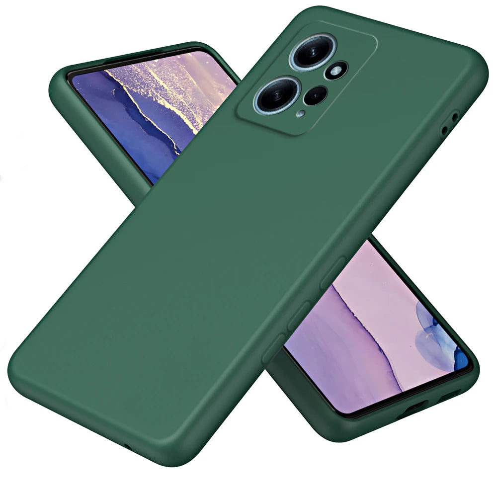 Shockproof Silicone Case for Redmi Note 12 (4G)
