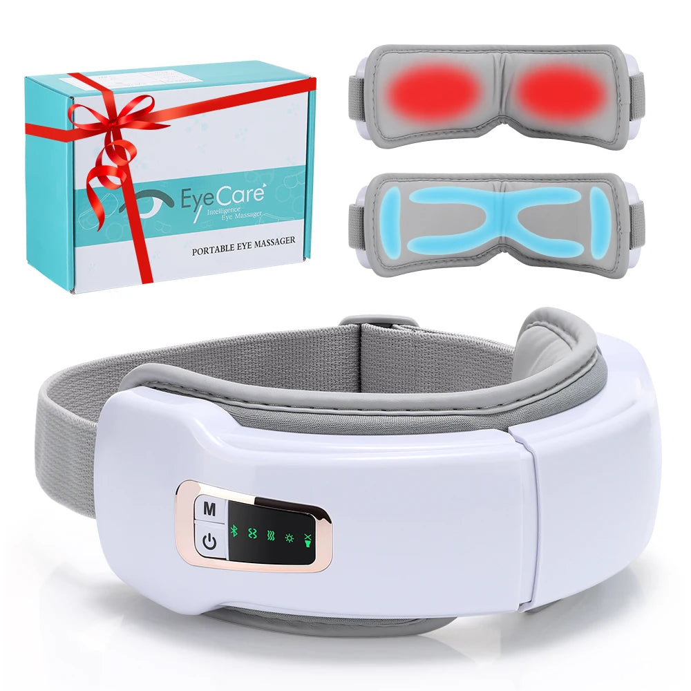 Red Light Therapy Eye Mask — LED Photon Face & Eye Treatment for Anti-Aging & Skin Rejuvenation