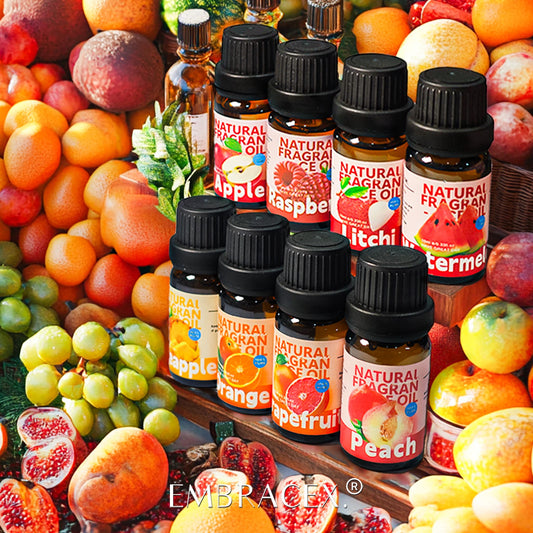 Fruit Fragrance Essential Oils — 25 Scents (10ml)