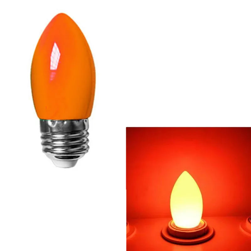 E27 Colorful LED Decorative Bulb (1W–5W)