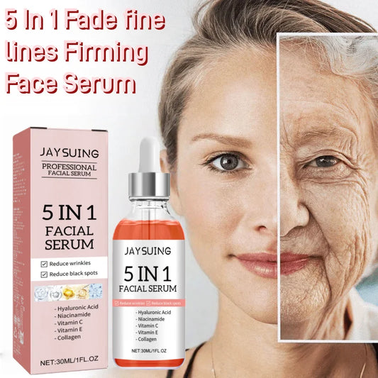 5-in-1 Firming Face Serum — Hydrating Serum for Fine Lines, Dullness & Uneven Tone