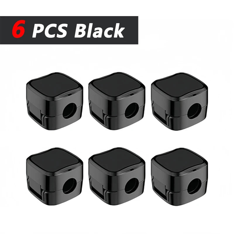 Adhesive Cable Clips — Cord Holder for Desk, Car & Wall