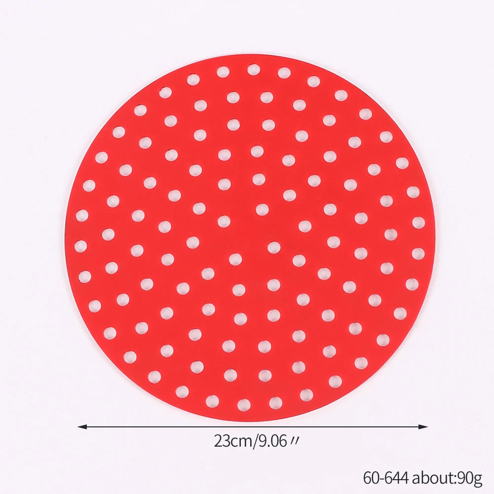 Reusable Silicone Air Fryer Liner — Non-Stick Baking Mat for Air Fryers