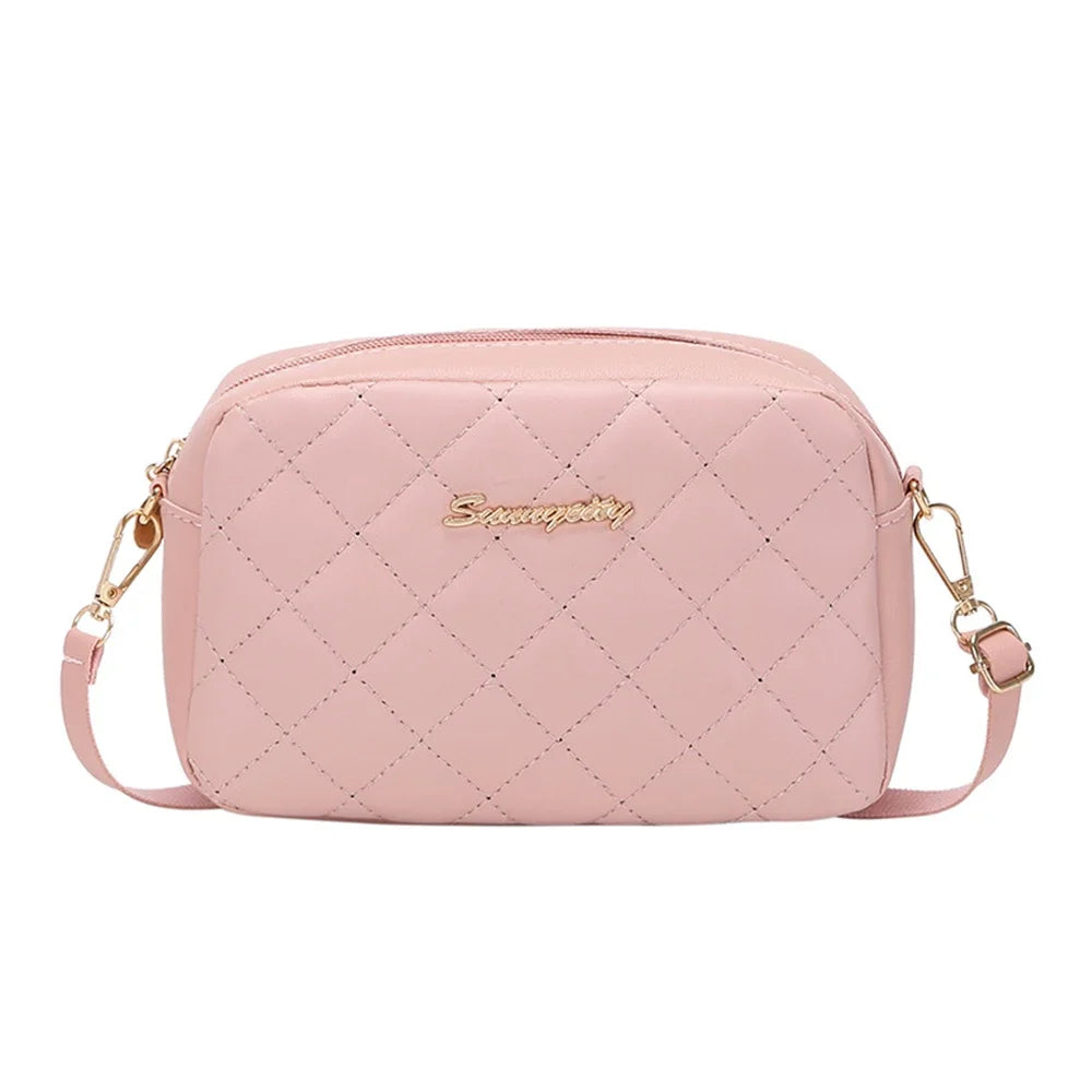 Tassel Crossbody Bag — Quilted Chain Shoulder Bag for Women