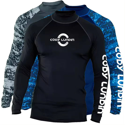 Men's UV Protection Long Sleeve Rash Guard