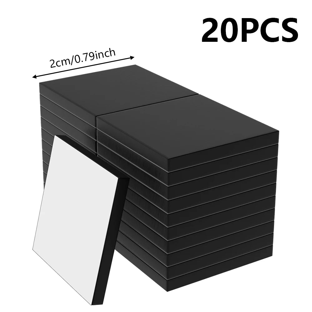 Self-Adhesive Round Magnets — 20×2mm DIY Pack