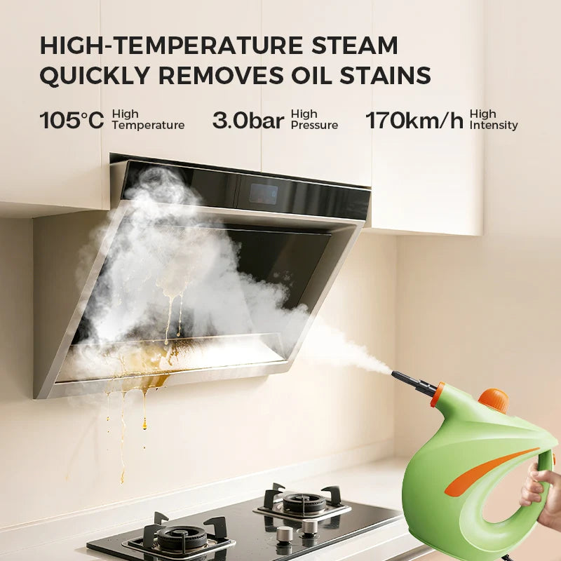 700ML Handheld Steam Cleaner Electric High Temp Cleaning Machine For Kitchen Bathroom Sofa Tile Window Home