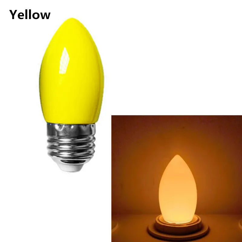 E27 Colorful LED Decorative Bulb (1W–5W)