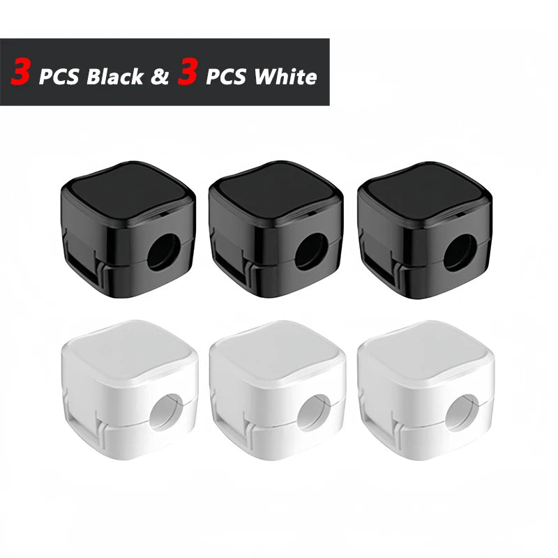 Adhesive Cable Clips — Cord Holder for Desk, Car & Wall