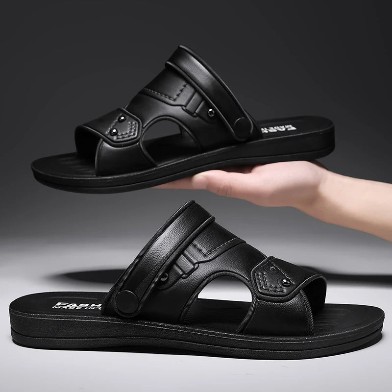 Men's Casual Outdoor Sandals — Comfortable Cushioned Beach & Summer Footwear