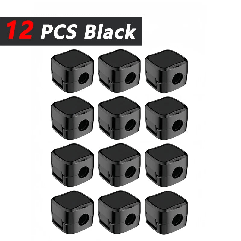 Adhesive Cable Clips — Cord Holder for Desk, Car & Wall